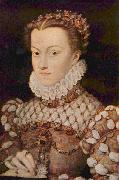 Elisabeth of Austria by Francois Clouet, Francois Clouet